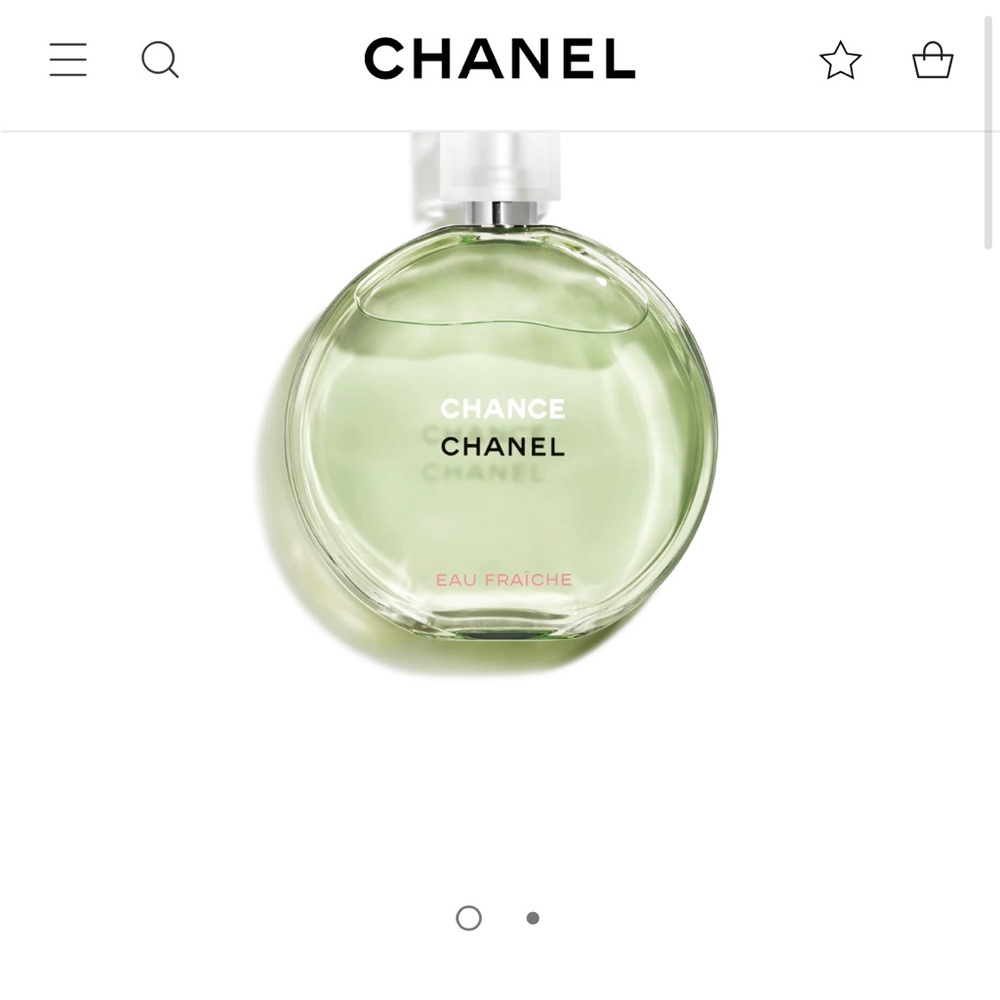 Chanel Chance Eau Fraiche 1.7 oz used